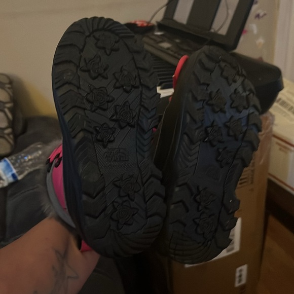 ❄️❄️The North Face Extreme Snow Girls Skiing Boots Grey/Pink - Picture 6 of 6